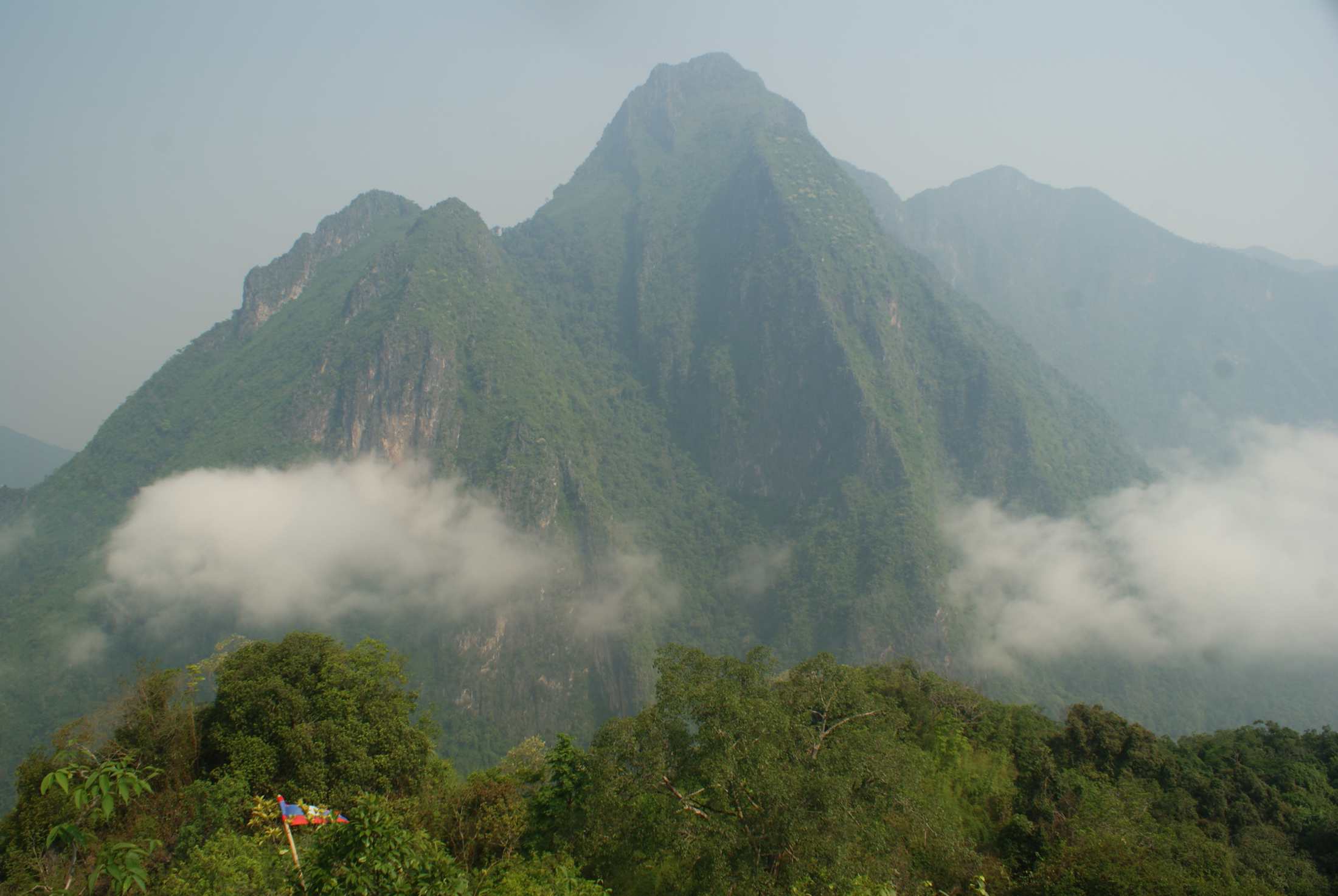 First viewpoint, Pha Daeng Peak. 