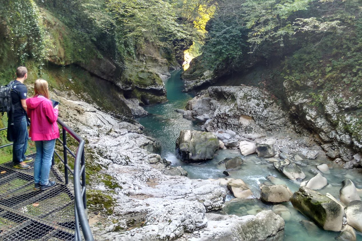 Martvili canyon