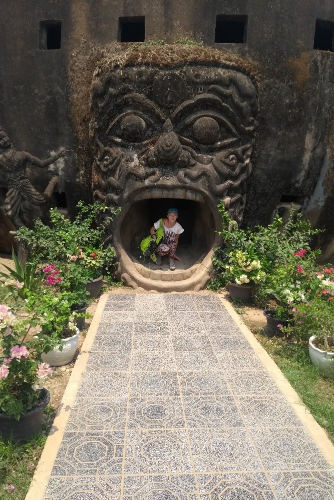 Buddha Park w Laosie