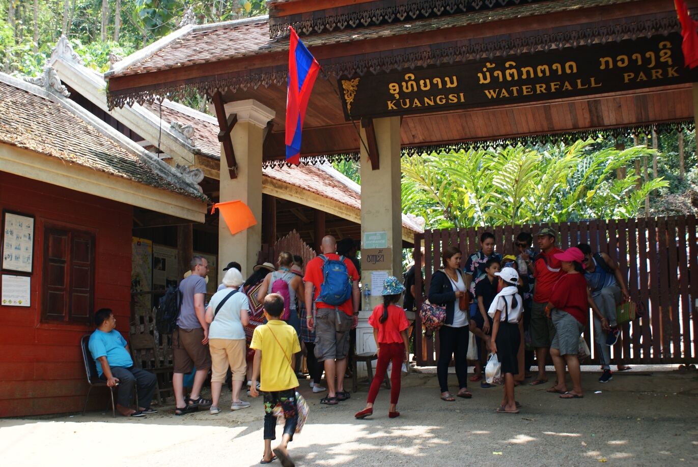 Vang Vieng village