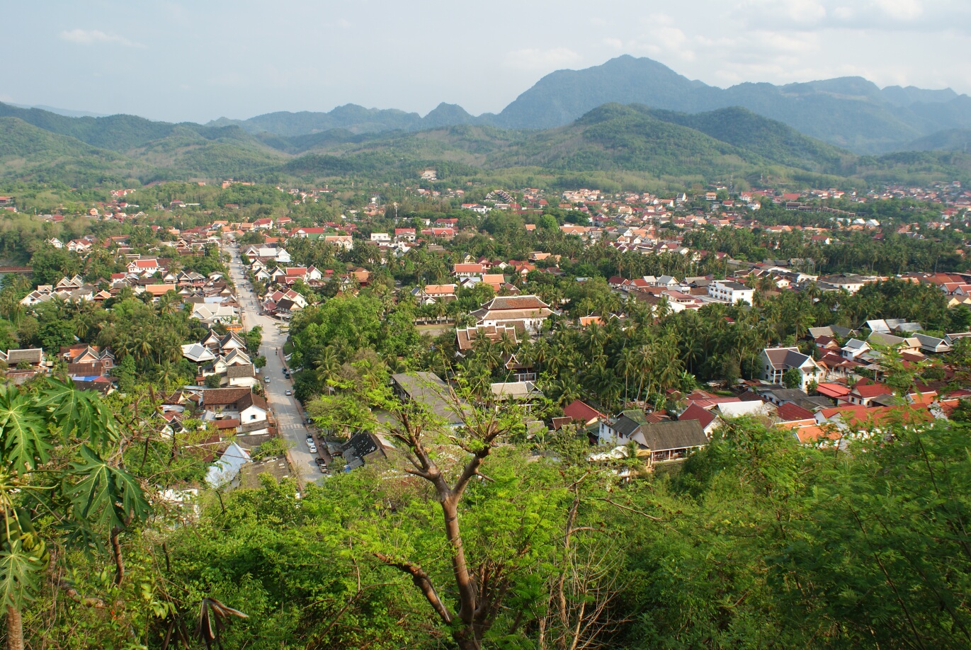 Vang Vieng village