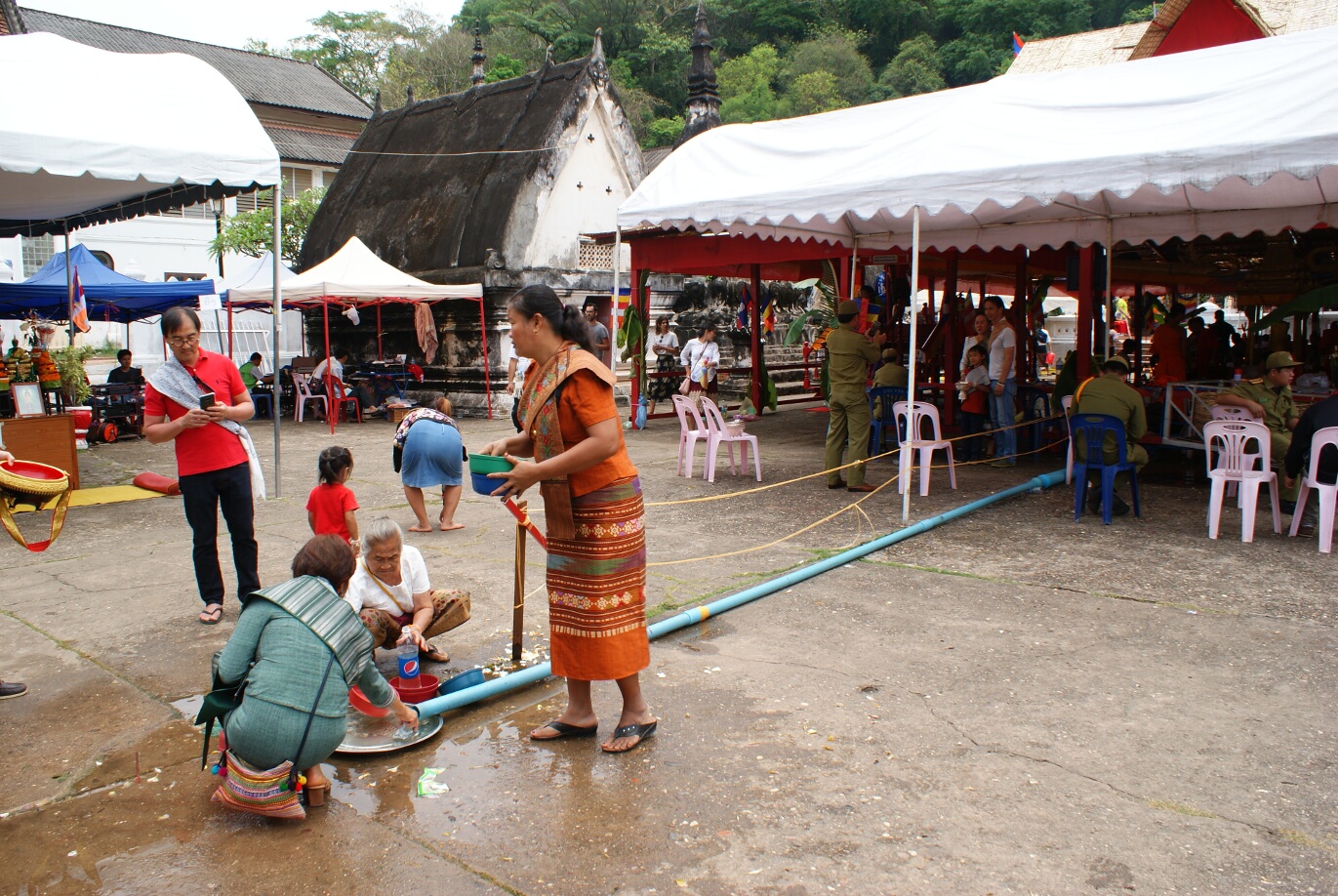 Vang Vieng village