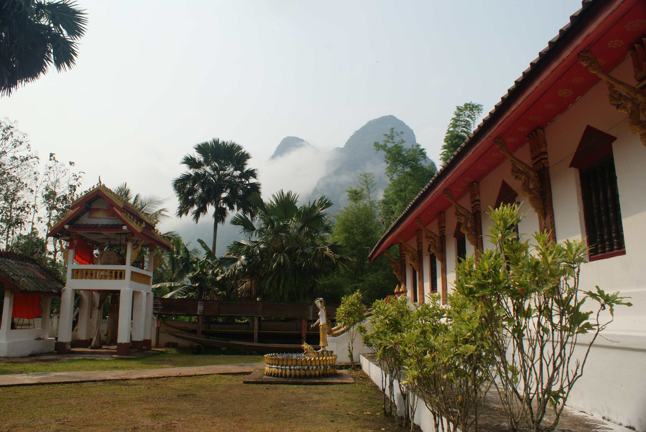 Temple at the egde of the village