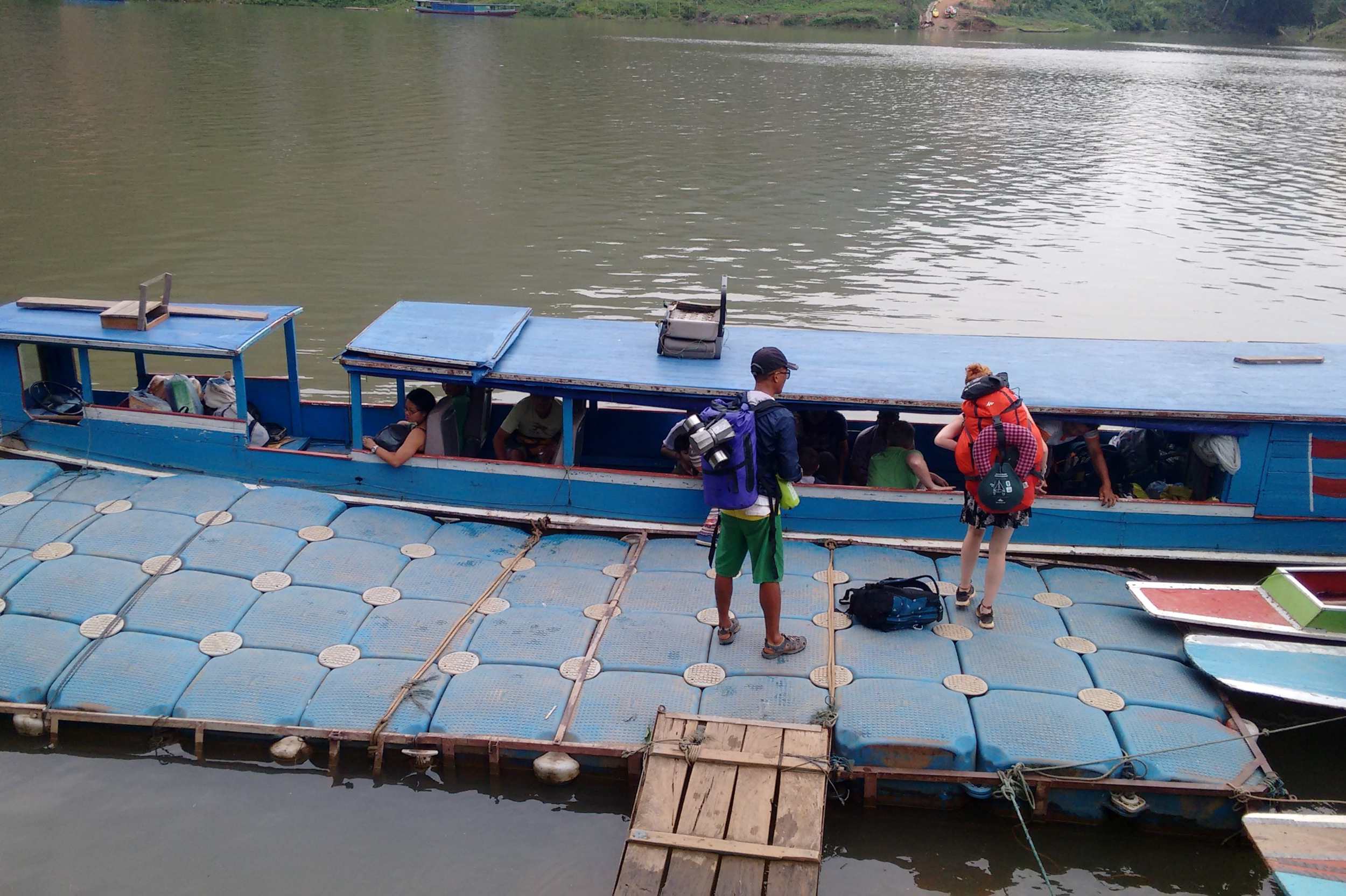 Pier in Muang Ngoy