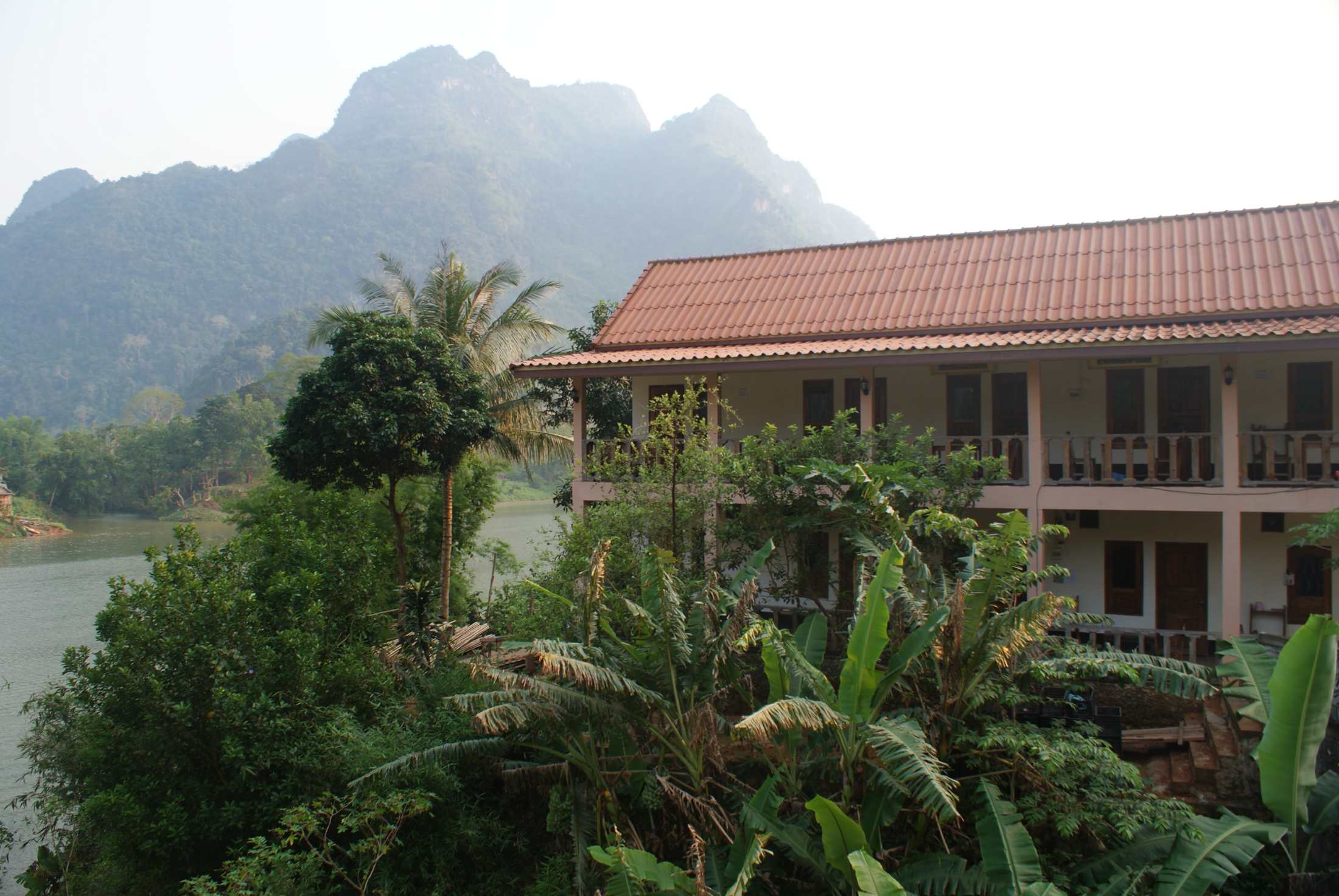 Our guesthouse in Nong Khiaw