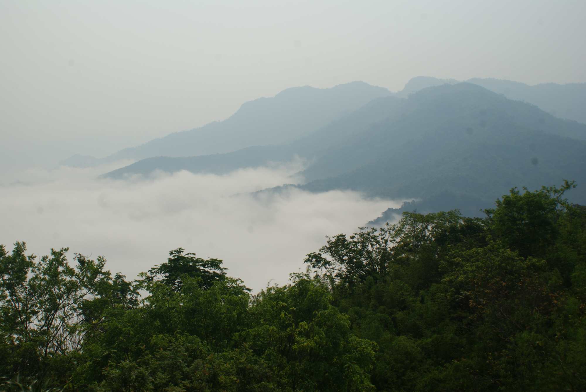 First viewpoint, Pha Daeng Peak. 
