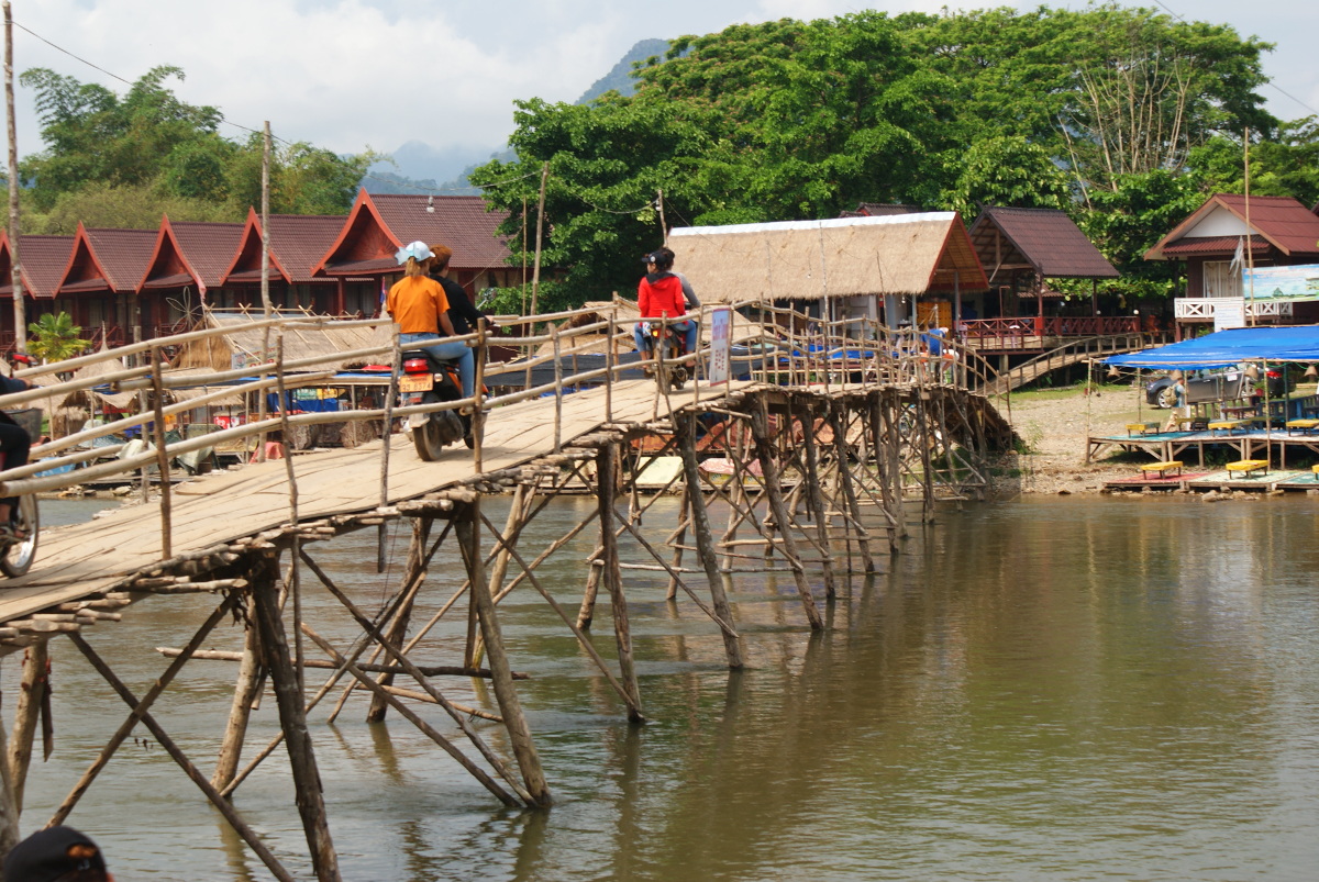 Vang Vieng village