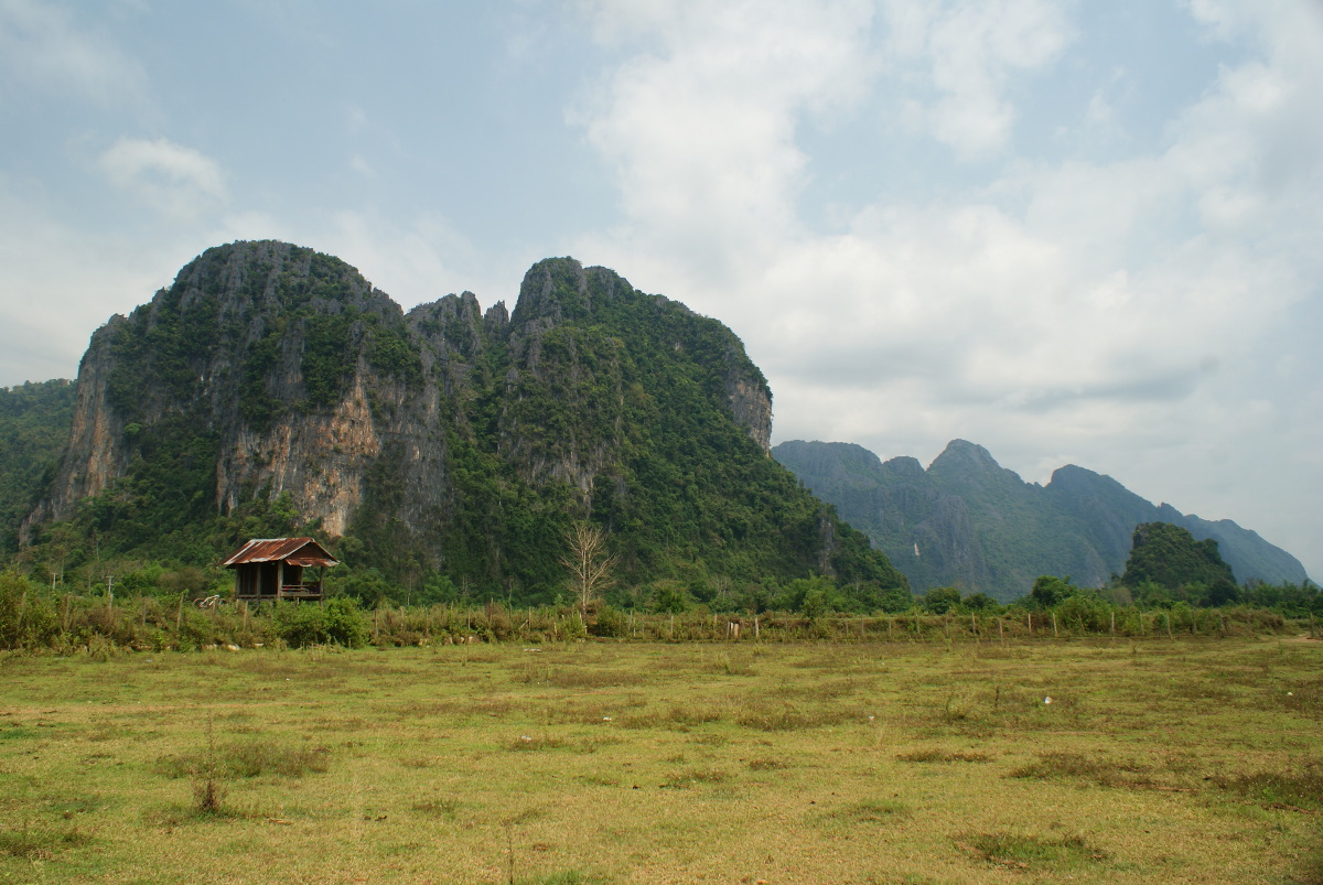 Vang Vieng village