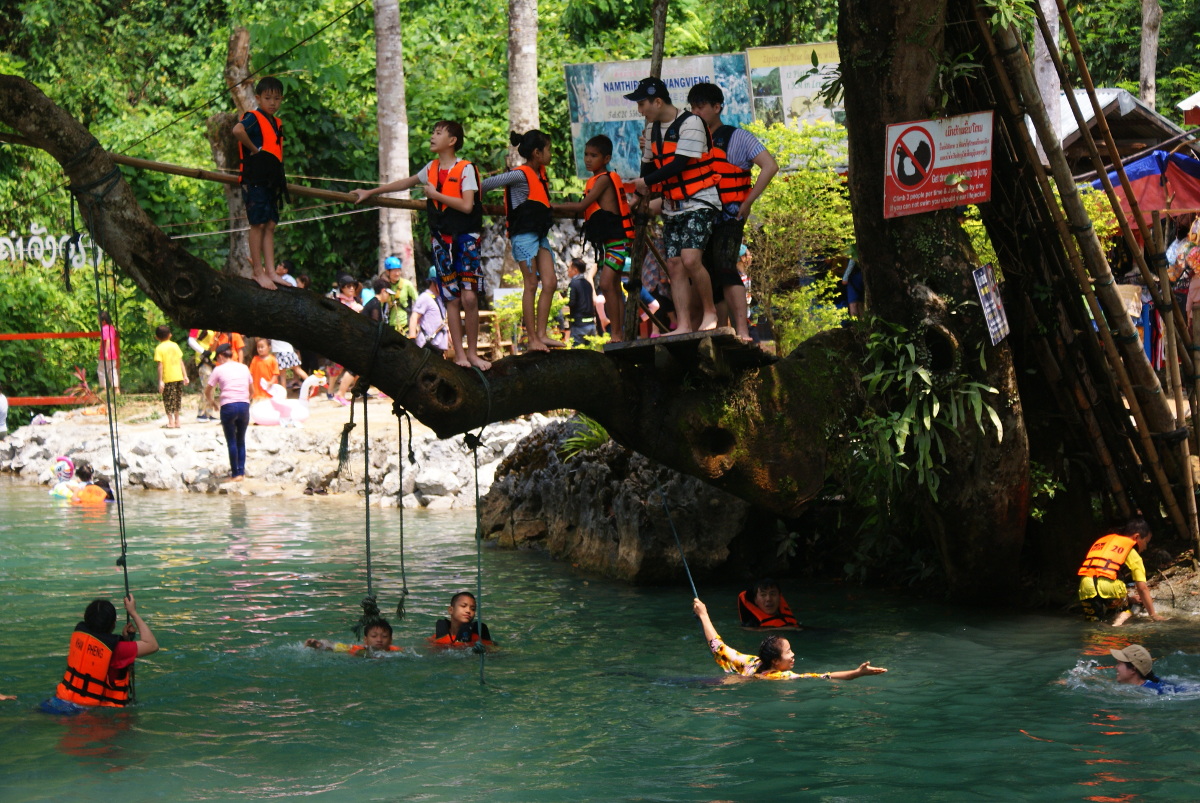 Vang Vieng village