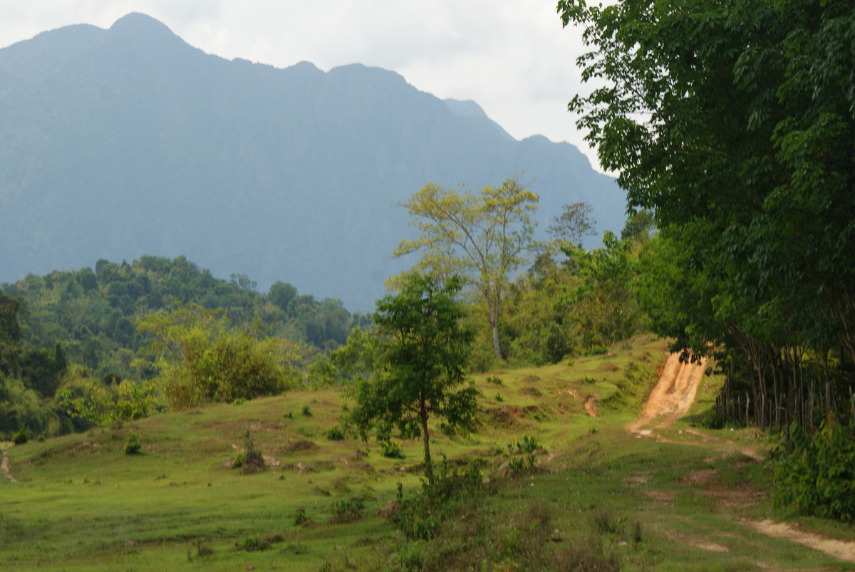 Vang Vieng village