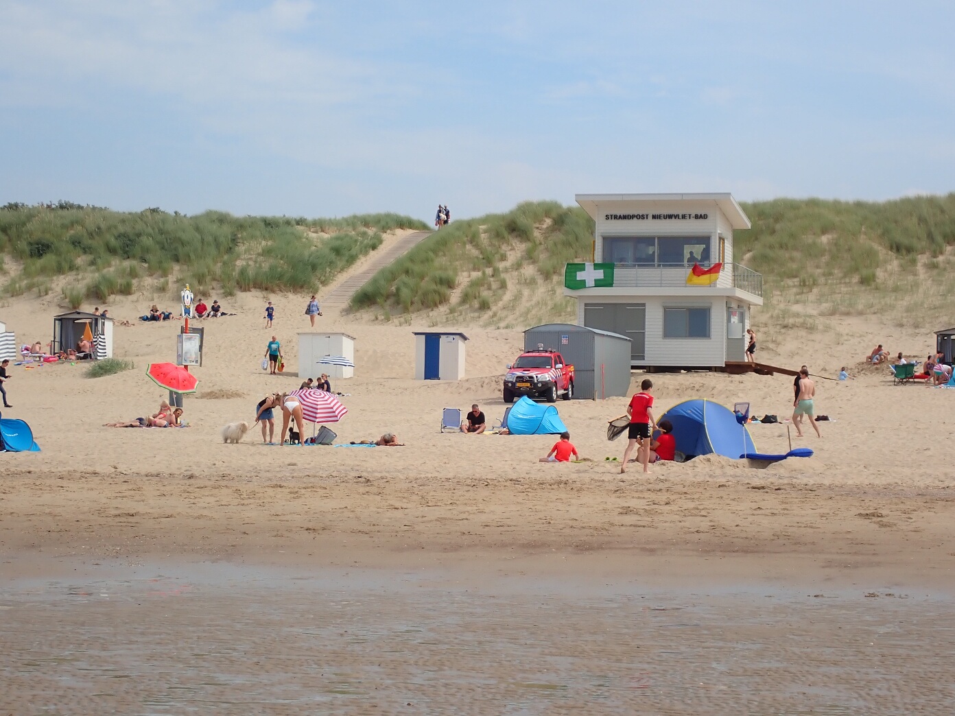 beach in the Nieuwvliet